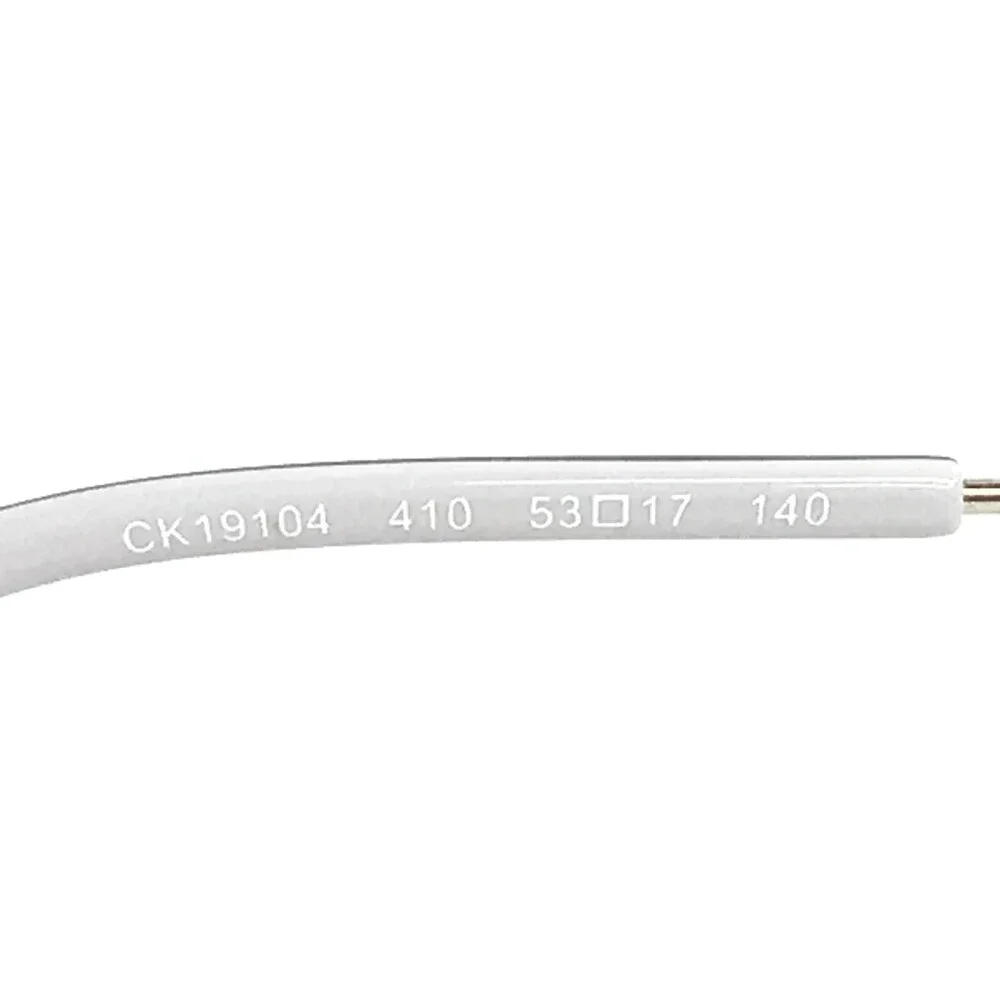 Calvin Klein Eyeglasses Frames CK19104 410 Satin Navy Gunmetal Square 53-17-140
